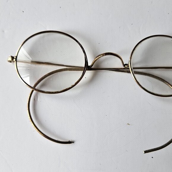 Vintage ArtCraft Round Eyeglasses – 1/10 12K Gold-Filled - bifocals - Picture 3 of 16